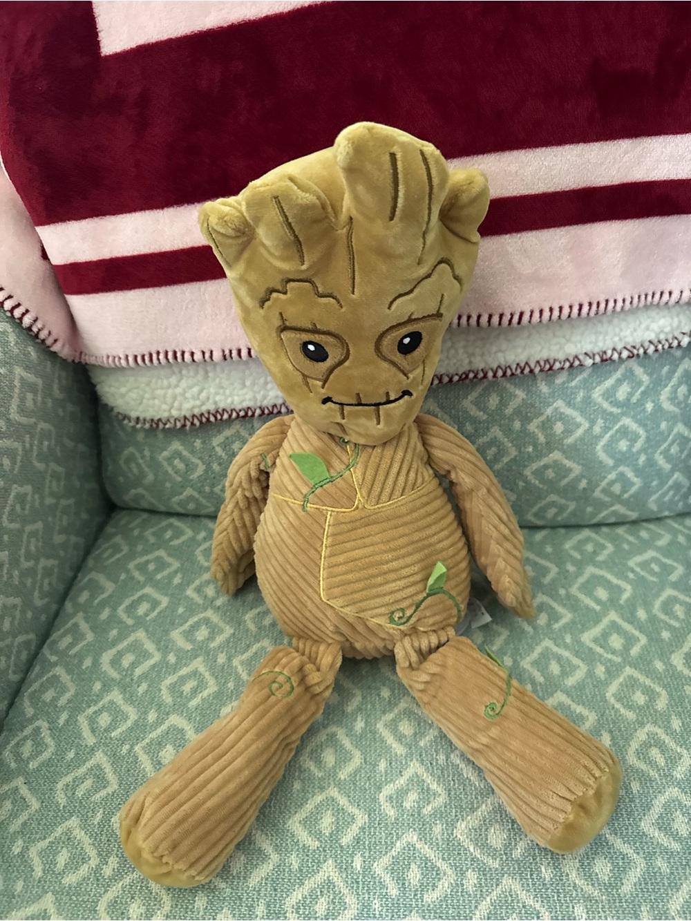 Groot Plush Toy - Brown Baby Groot Stuffed Figure